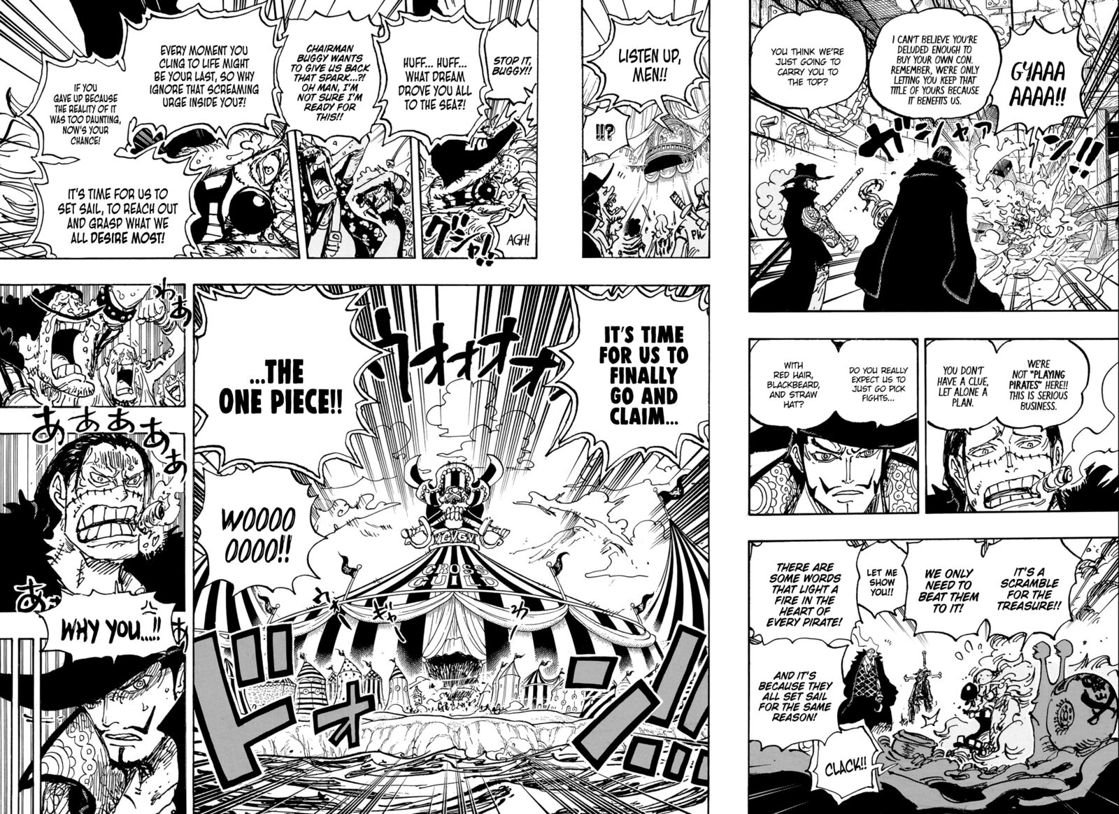 One Piece Chapter 1082 page 10 - Chapter 1082: Let's Go and Take It!!