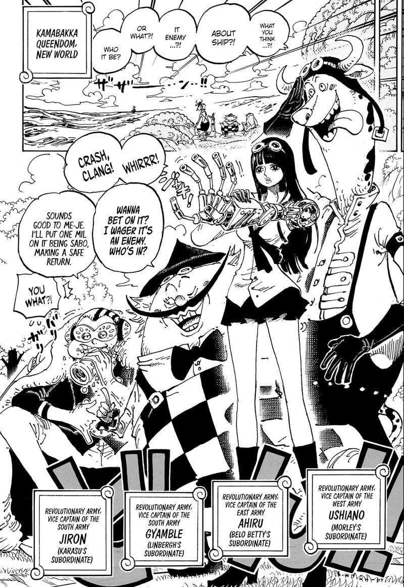 One Piece Chapter 1082 page 11 - Chapter 1082: Let's Go and Take It!!