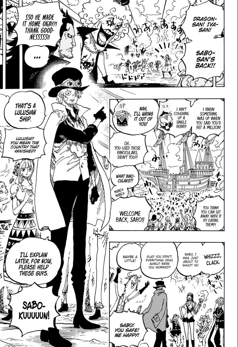 One Piece Chapter 1082 page 12 - Chapter 1082: Let's Go and Take It!!