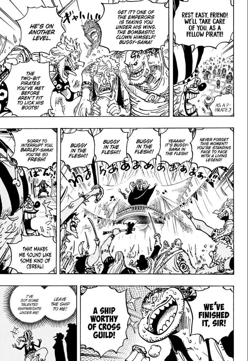 One Piece Chapter 1082 page 5 - Chapter 1082: Let's Go and Take It!!