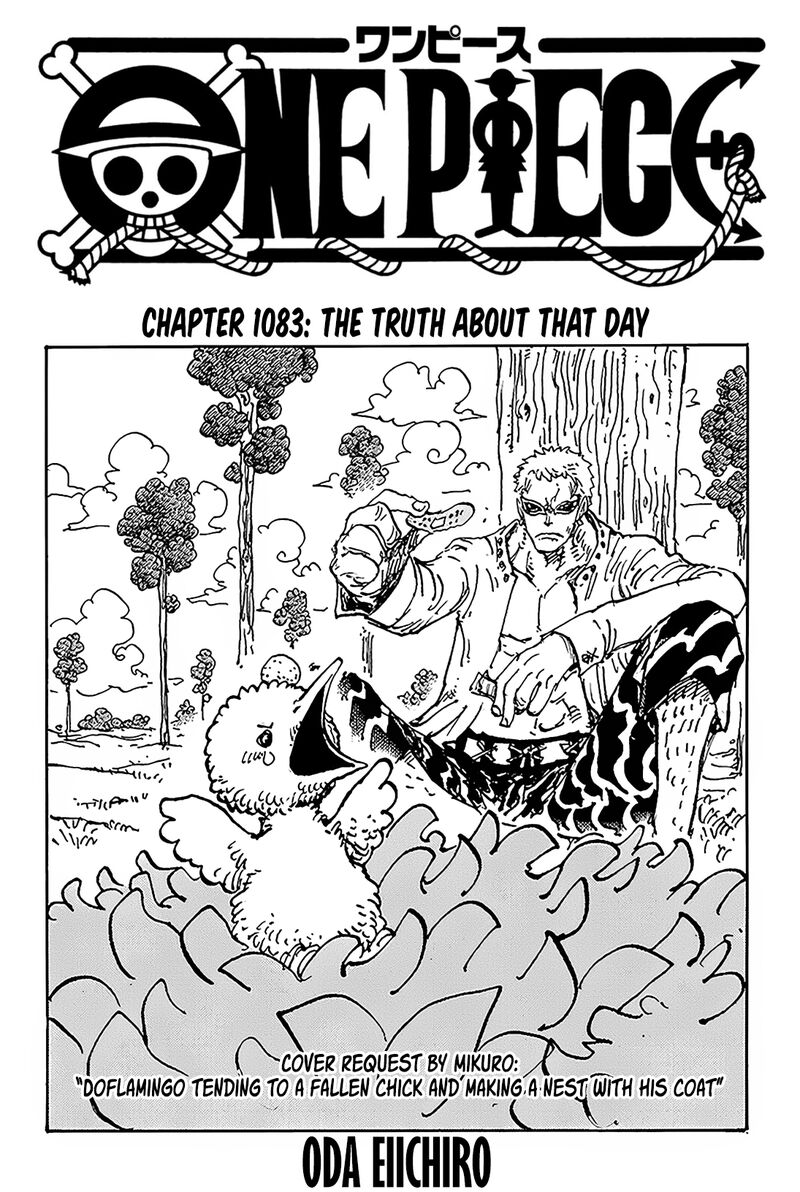 One Piece Chapter 1083 page 1 - Chapter 1083: The Truth of That Day