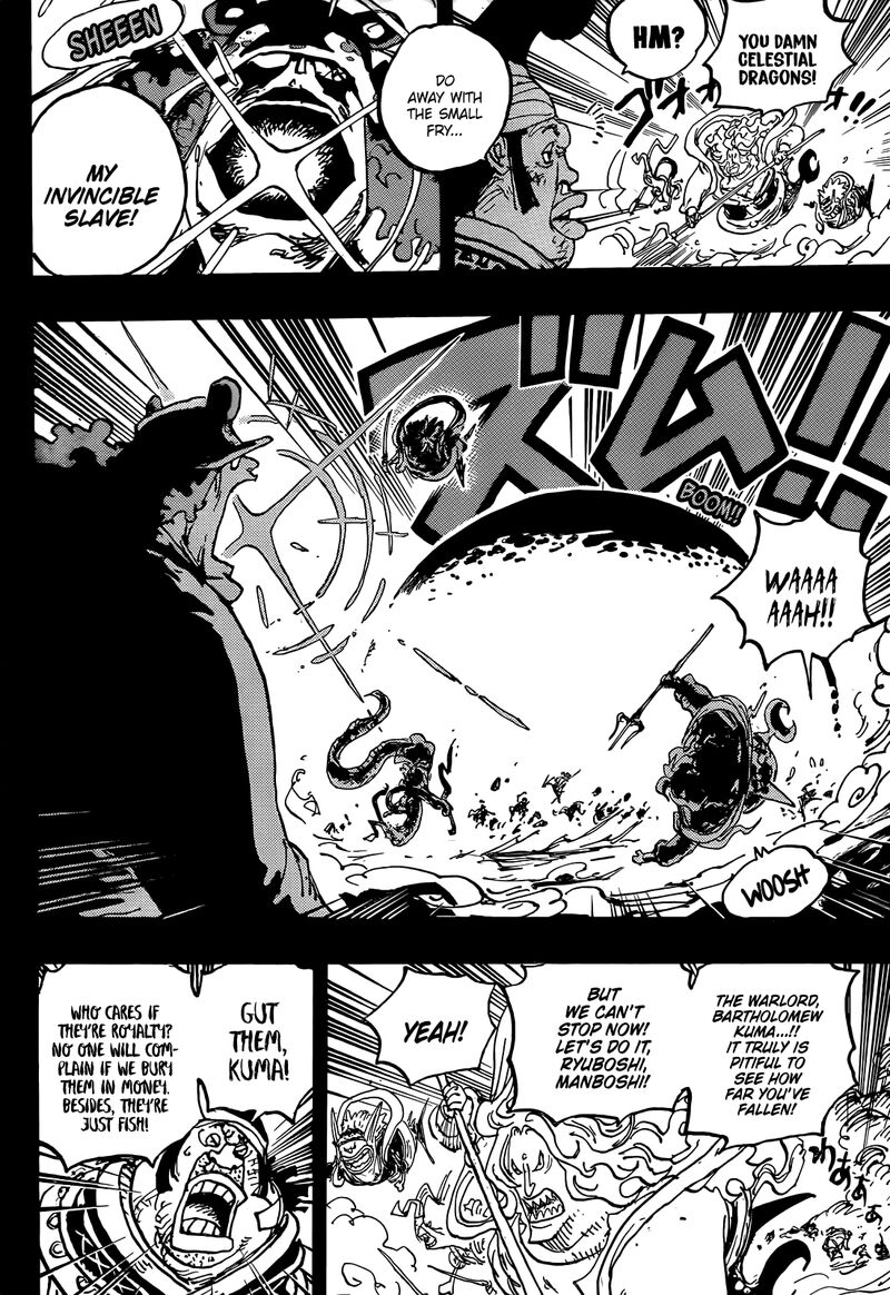 One Piece Chapter 1084 page 11 - Chapter 1084: The Attempted Murder of a Celestial Dragon