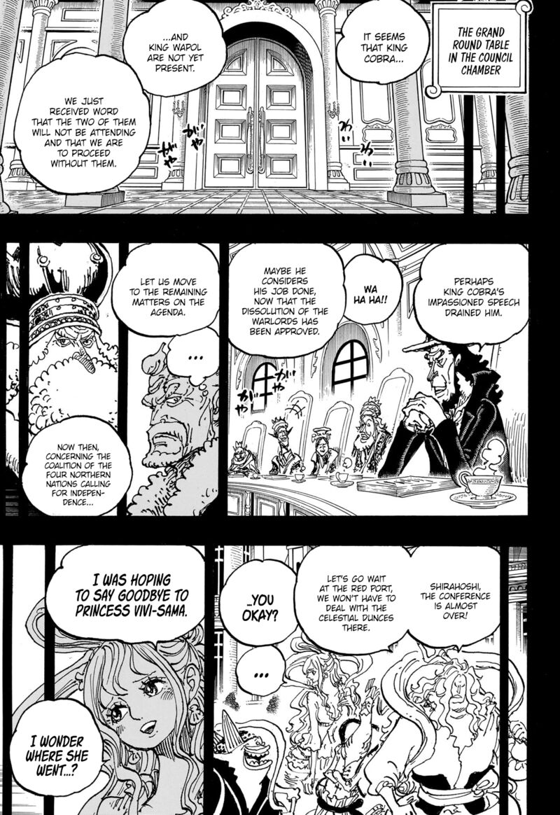 One Piece Chapter 1085 page 11 - Chapter 1085: The Death of Nefertari Cobra