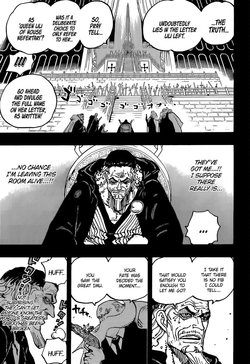 One Piece Chapter 1085 page 5 - Chapter 1085: The Death of Nefertari Cobra