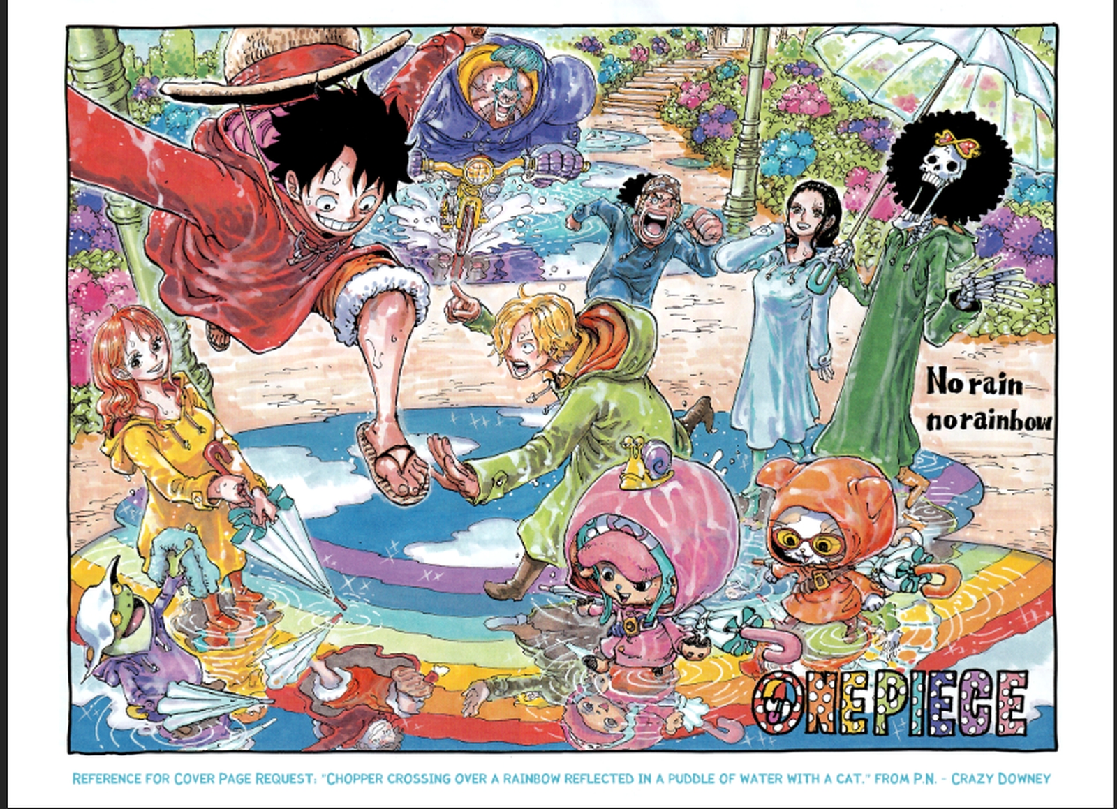 One Piece Chapter 1086 page 1 - Chapter 1086: The Five Elders