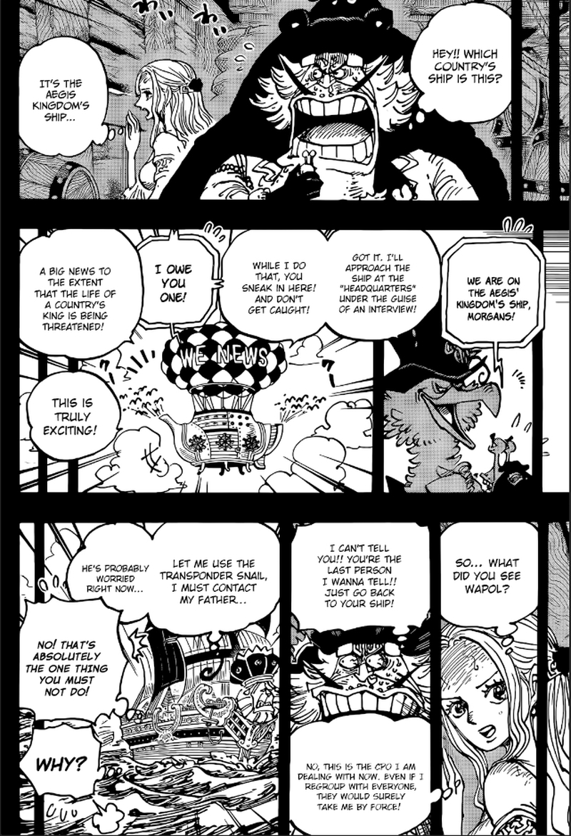 One Piece Chapter 1086 page 3 - Chapter 1086: The Five Elders