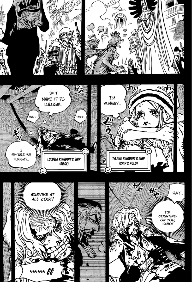 One Piece Chapter 1086 page 4 - Chapter 1086: The Five Elders