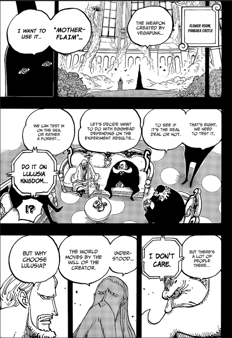 One Piece Chapter 1086 page 6 - Chapter 1086: The Five Elders