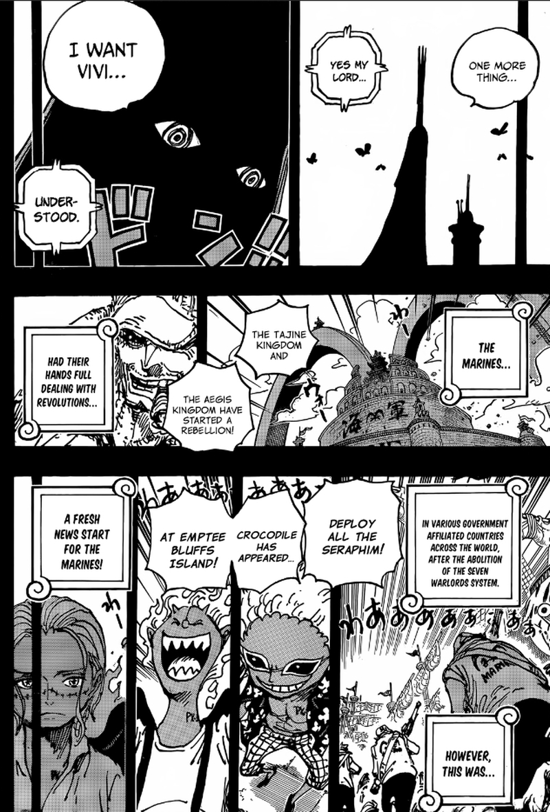 One Piece Chapter 1086 page 8 - Chapter 1086: The Five Elders