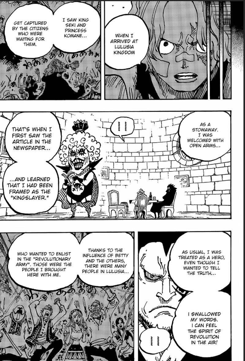 One Piece Chapter 1086 page 9 - Chapter 1086: The Five Elders