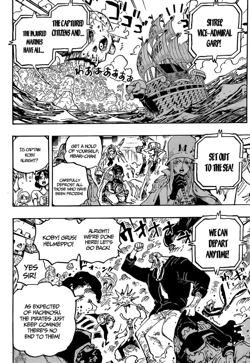 One Piece Chapter 1087 page 5 - Chapter 1087: Battleship Bags