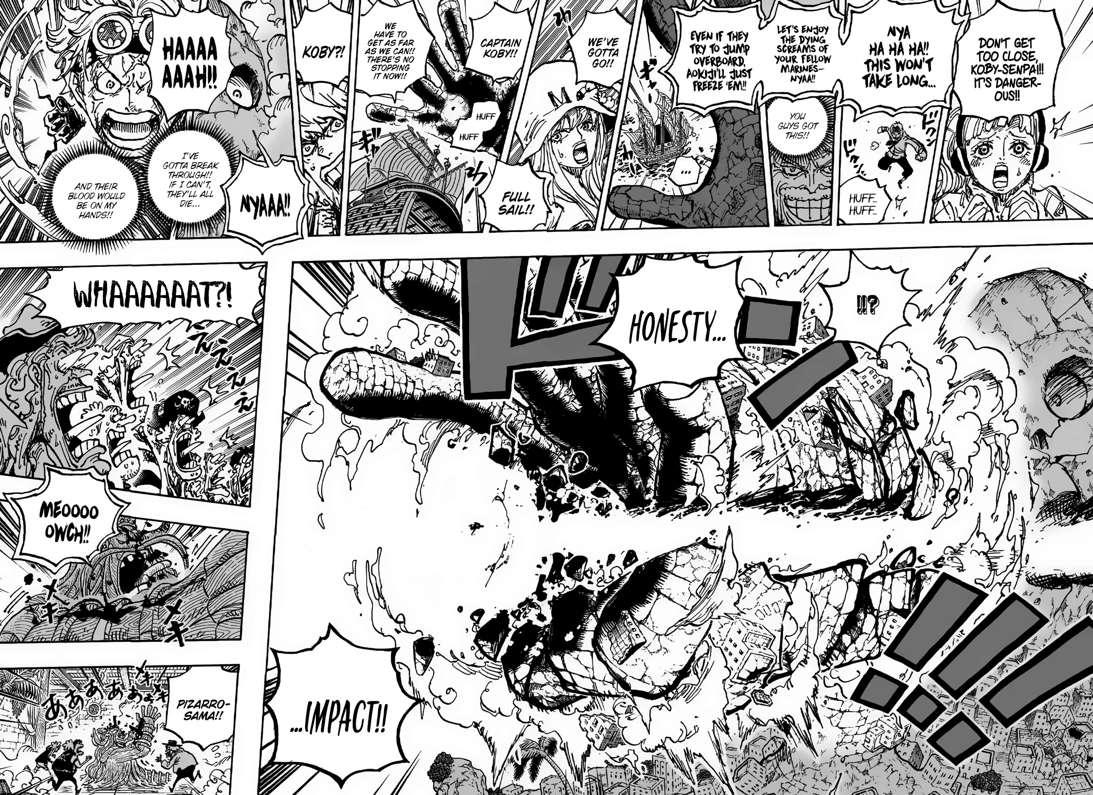 One Piece manga, chapter 1088, page 13 of 19