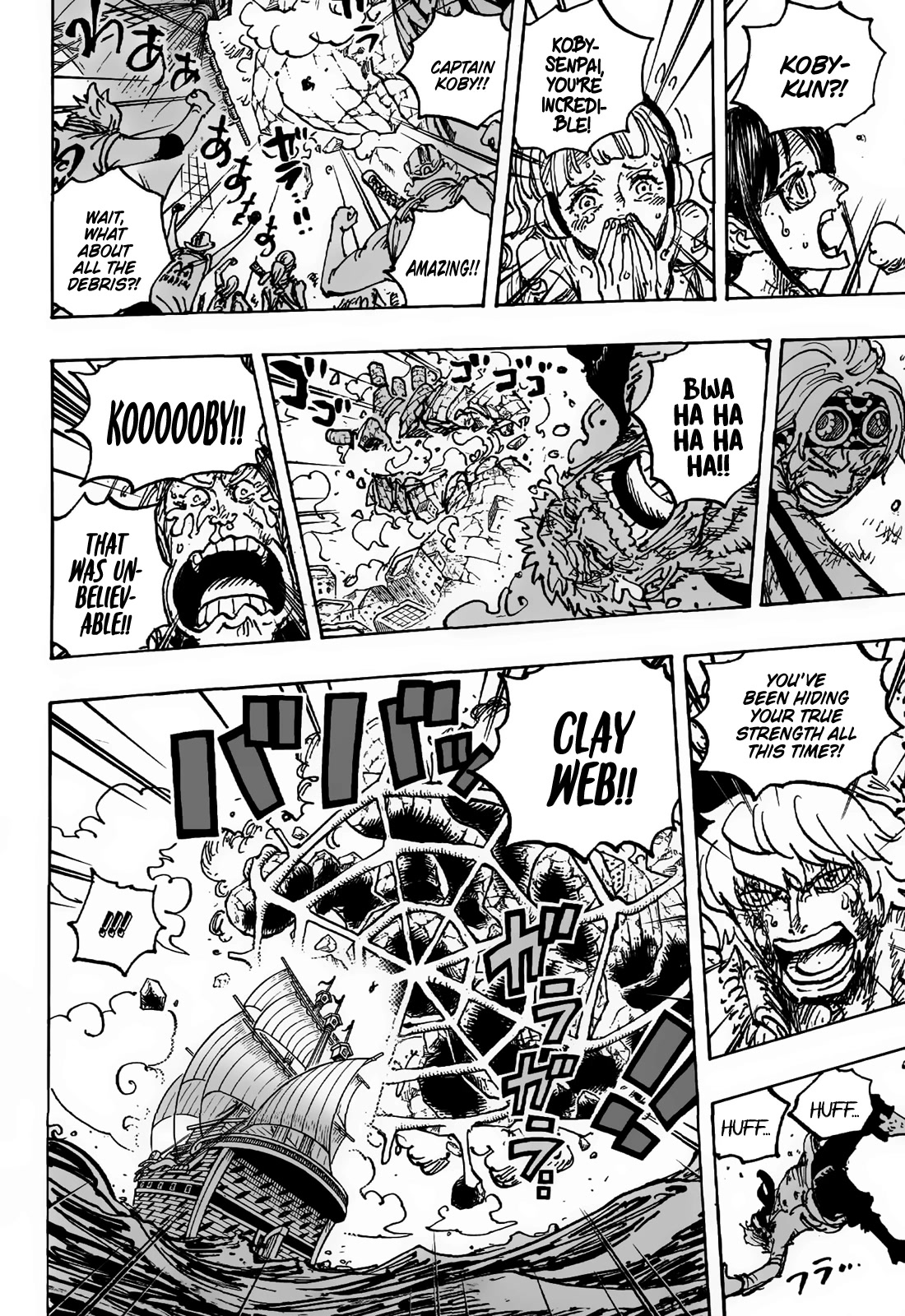 One Piece manga, chapter 1088, page 14 of 19