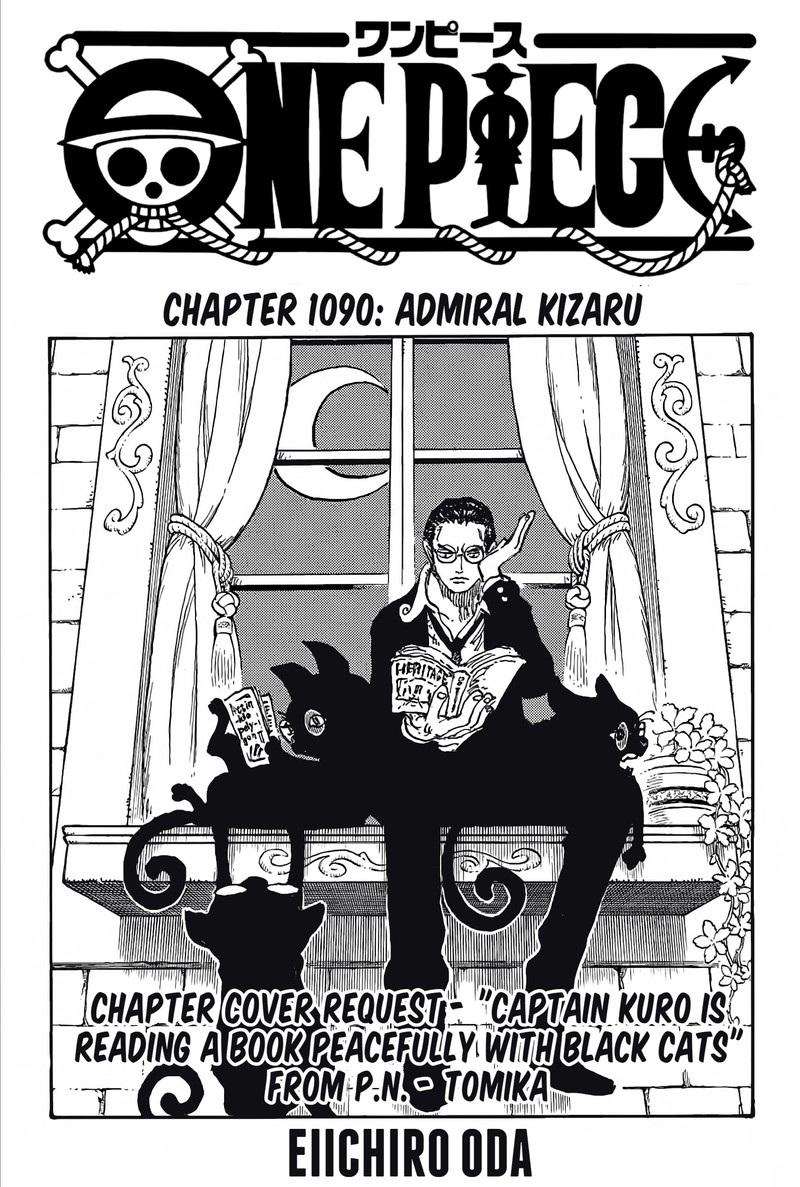 One Piece Chapter 1090 page 1 - Chapter 1090: Kizaru