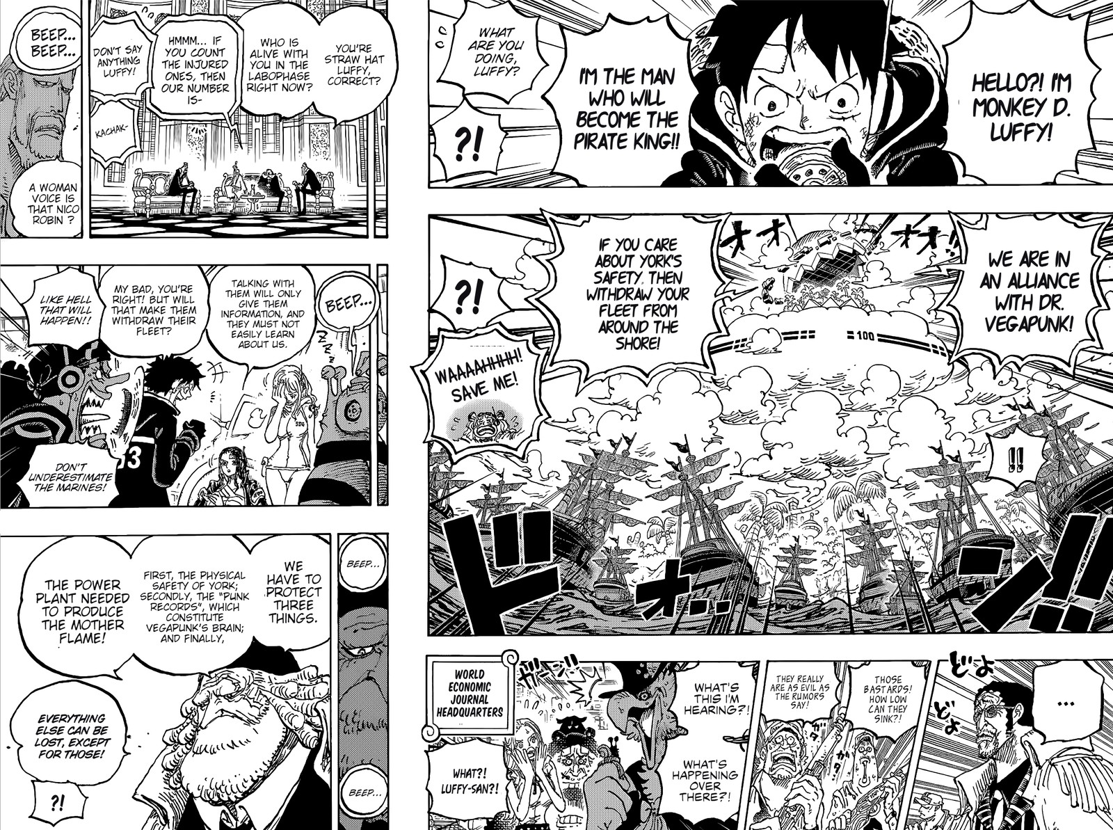 One Piece Chapter 1090 page 2 - Chapter 1090: Kizaru