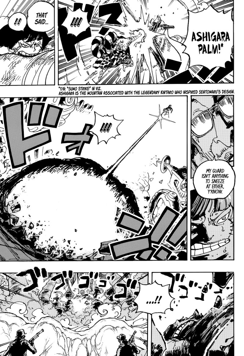 One Piece Chapter 1091 page 10 - Chapter 1091: Sentomaru