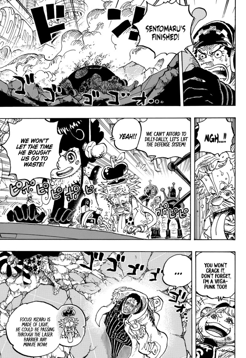 One Piece Chapter 1091 page 12 - Chapter 1091: Sentomaru