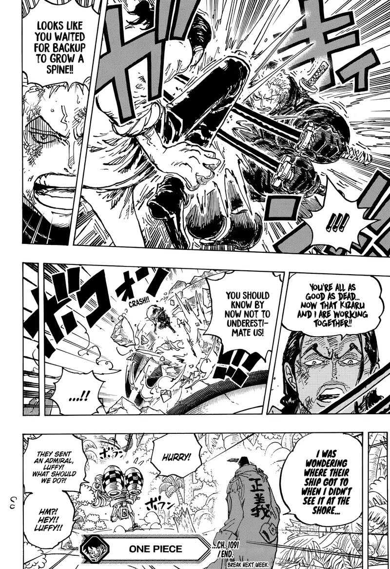 One Piece Chapter 1091 page 16 - Chapter 1091: Sentomaru