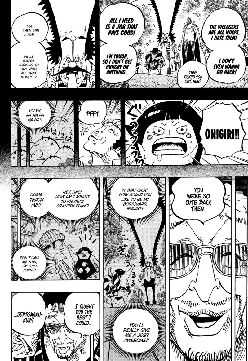 One Piece Chapter 1091 page 9 - Chapter 1091: Sentomaru