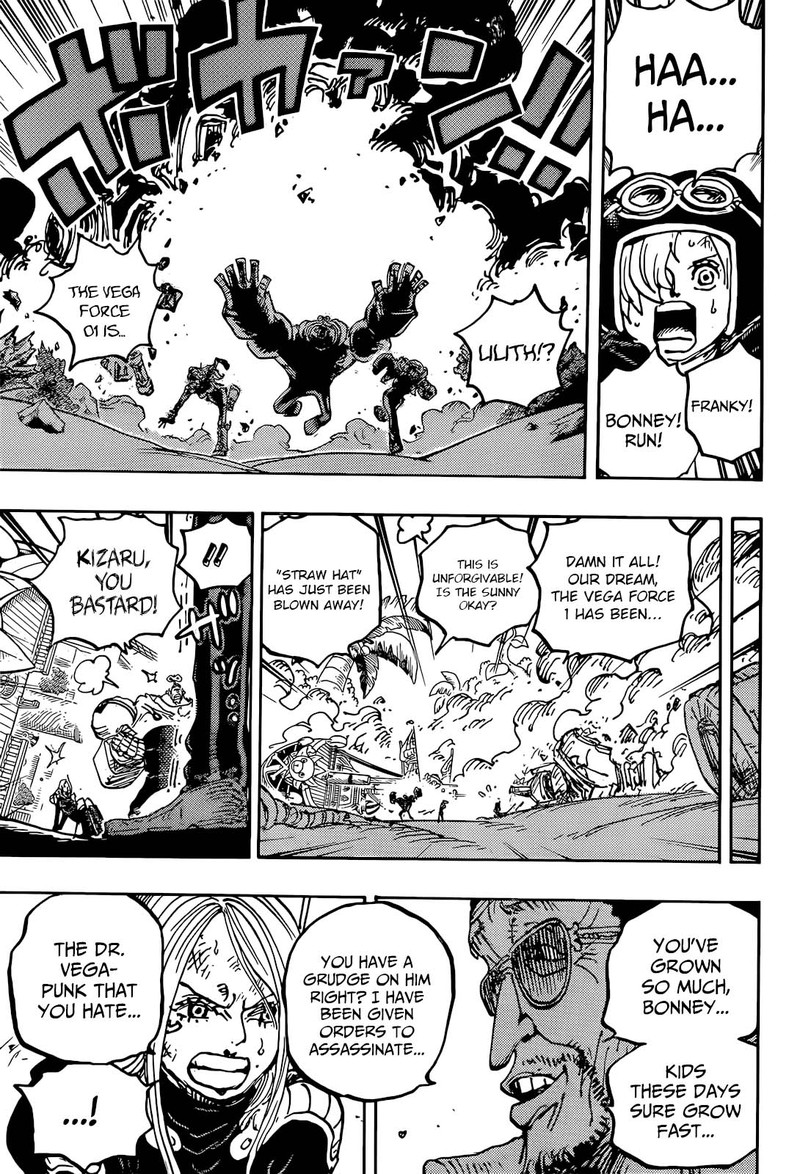 One Piece Chapter 1092 page 12 - Chapter 1092: Kuma the Tyrant's Holy Land Rampage