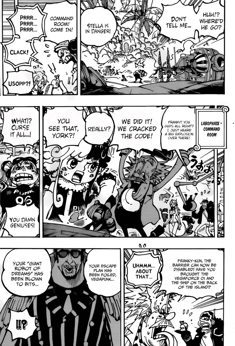 One Piece Chapter 1092 page 14 - Chapter 1092: Kuma the Tyrant's Holy Land Rampage