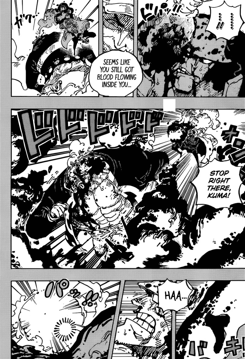 One Piece Chapter 1092 page 5 - Chapter 1092: Kuma the Tyrant's Holy Land Rampage