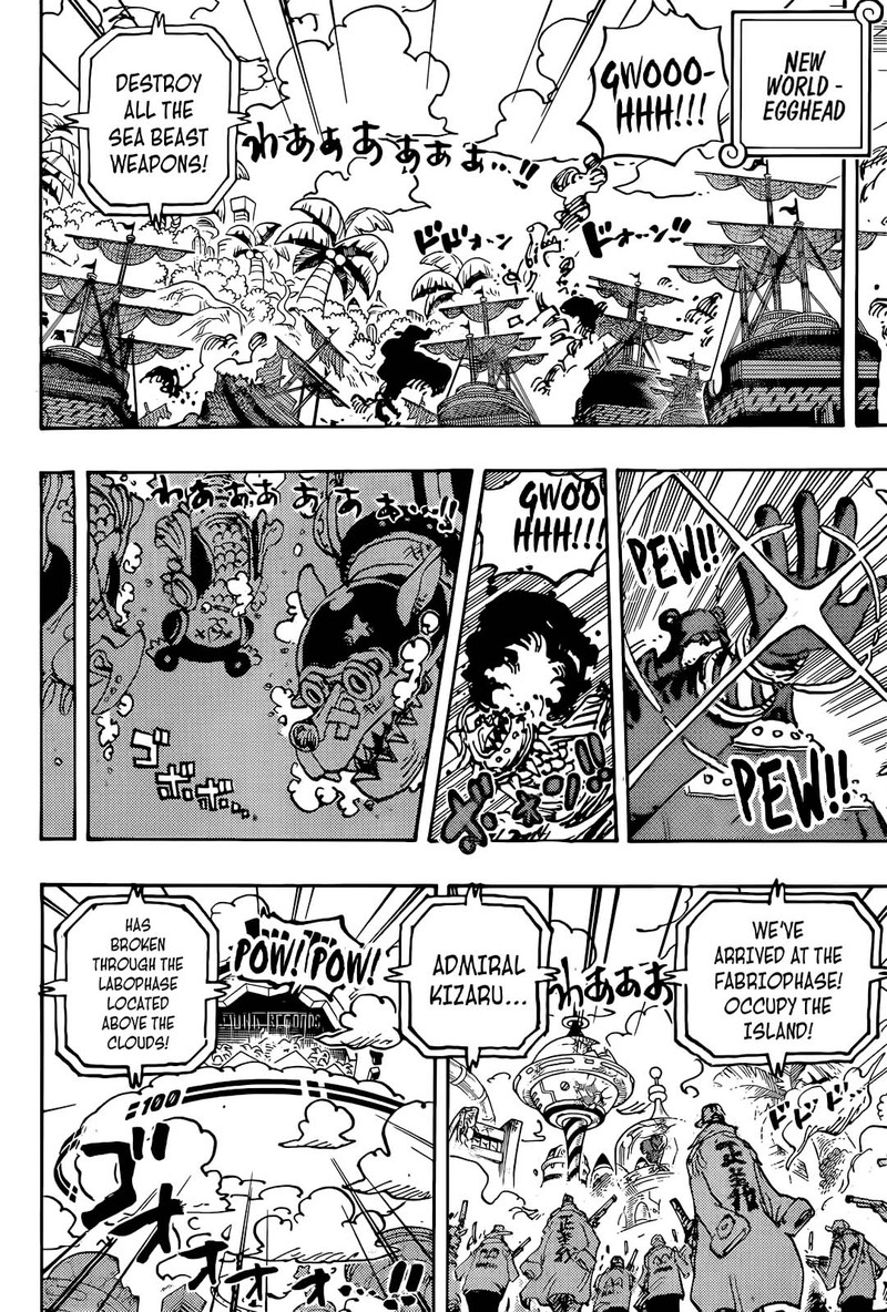 One Piece Chapter 1092 page 7 - Chapter 1092: Kuma the Tyrant's Holy Land Rampage