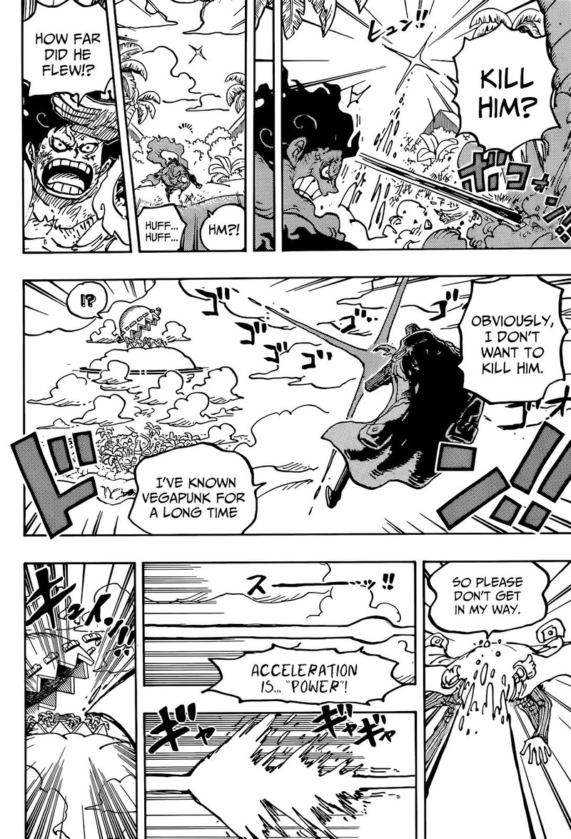 One Piece Chapter 1092 page 9 - Chapter 1092: Kuma the Tyrant's Holy Land Rampage