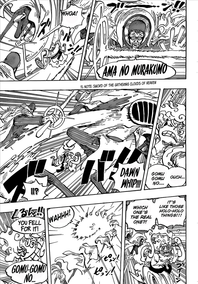 One Piece Chapter 1093 page 11 - Chapter 1093: Luffy vs. Kizaru