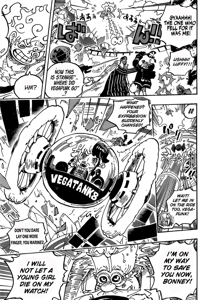 One Piece Chapter 1093 page 13 - Chapter 1093: Luffy vs. Kizaru