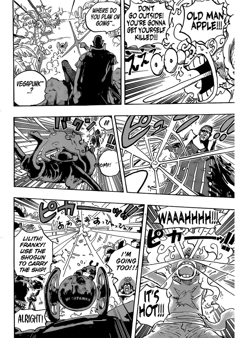 One Piece Chapter 1093 page 14 - Chapter 1093: Luffy vs. Kizaru
