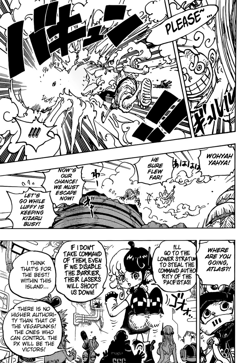 One Piece Chapter 1093 page 3 - Chapter 1093: Luffy vs. Kizaru