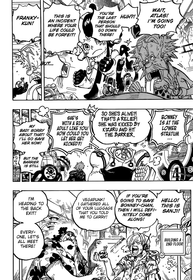 One Piece Chapter 1093 page 4 - Chapter 1093: Luffy vs. Kizaru