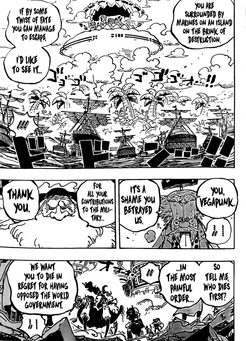 One Piece Chapter 1095 page 7 - Chapter 1095: Better Off Dead in This World