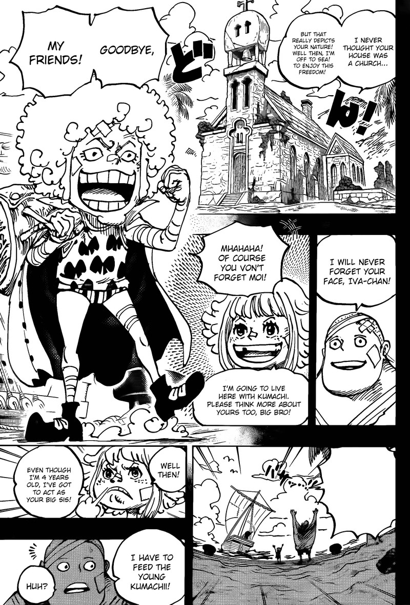 One Piece Chapter 1096 page 12 - Chapter 1096: Kumachi