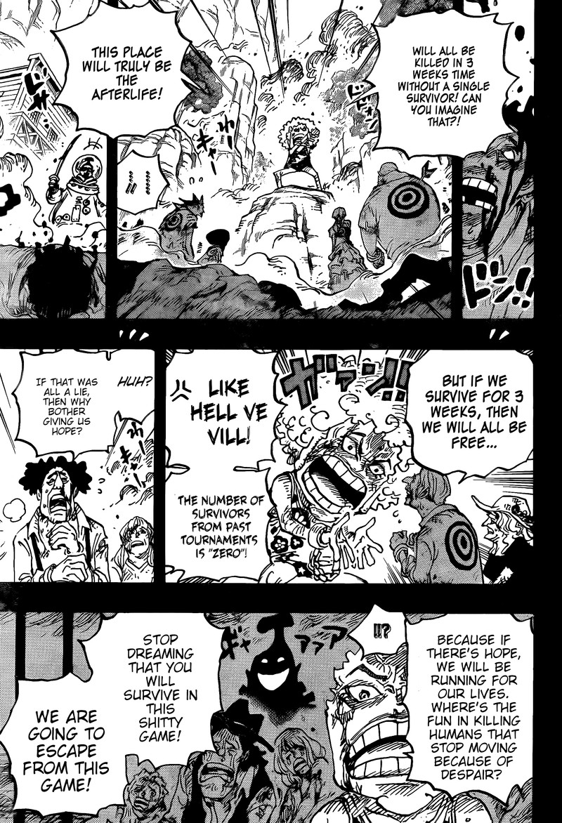 One Piece Chapter 1096 page 4 - Chapter 1096: Kumachi