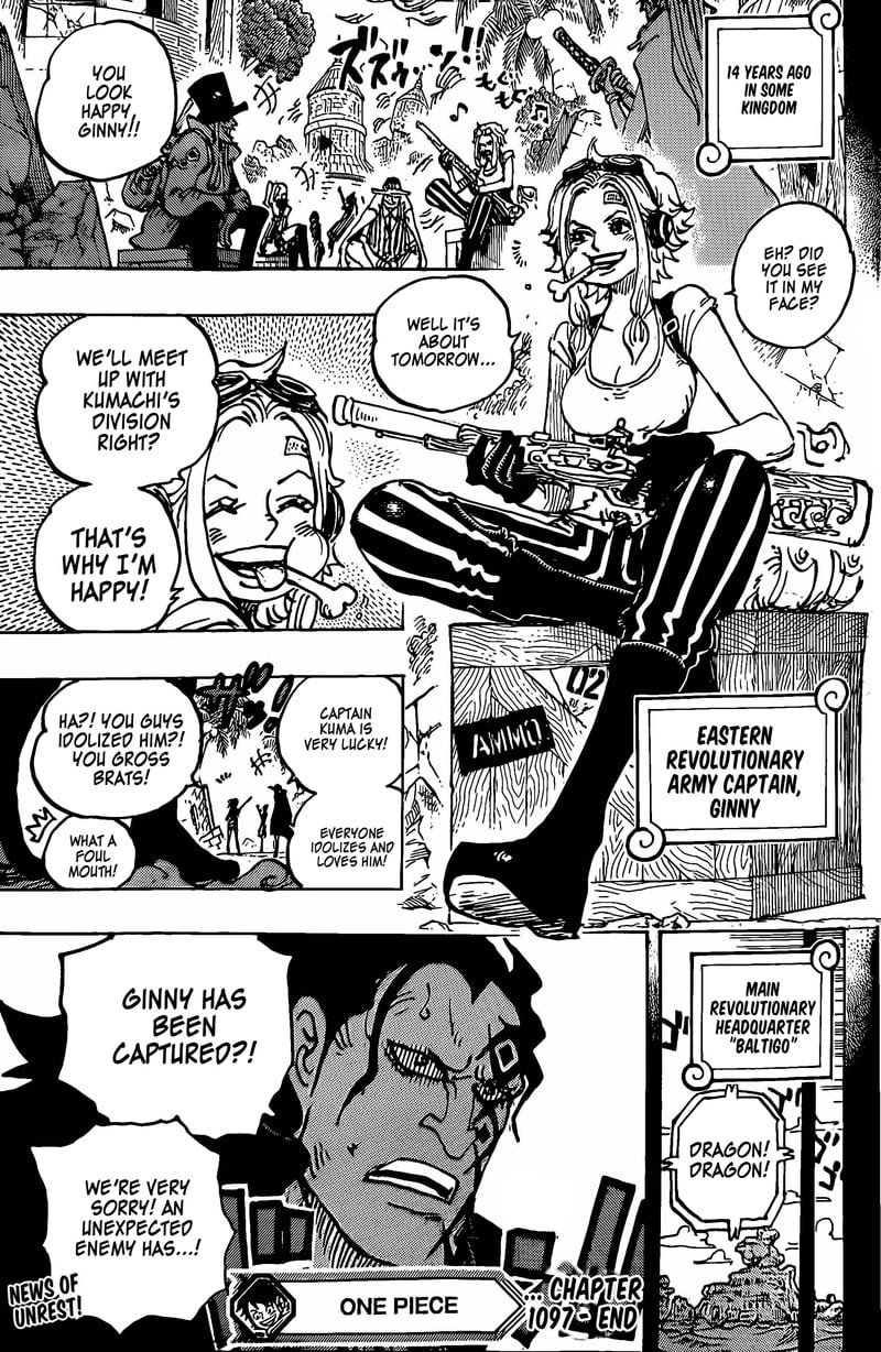 One Piece Chapter 1097 page 12 - Chapter 1097: Ginny