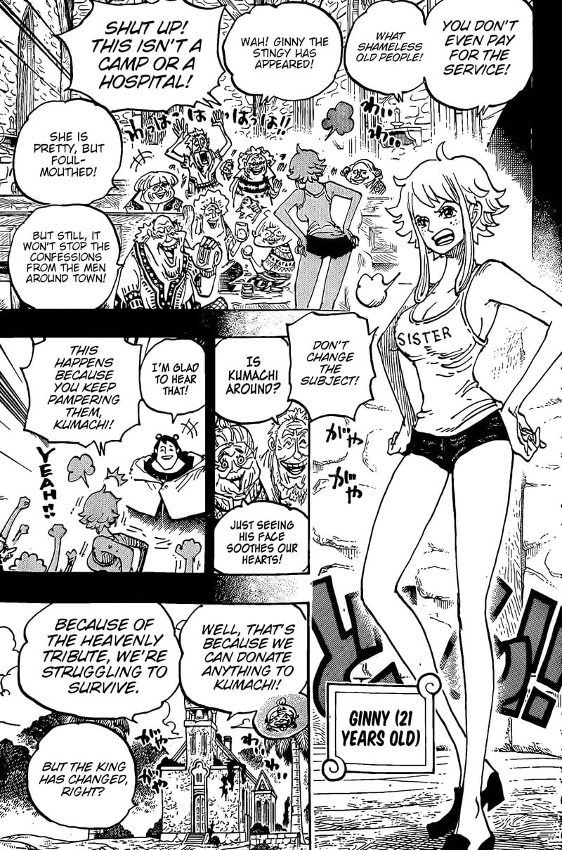 One Piece Chapter 1097 page 3 - Chapter 1097: Ginny