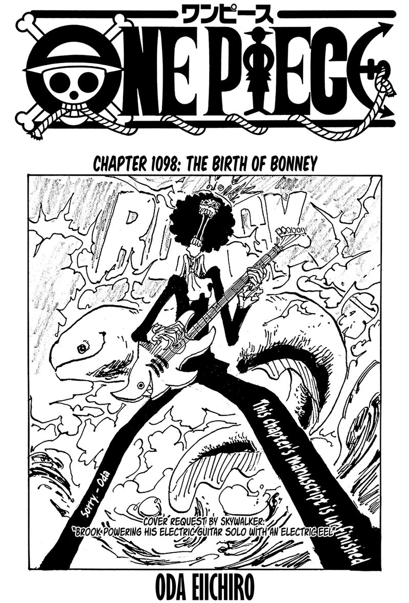 One Piece Chapter 1098 page 1 - Chapter 1098: Bonney's Birth