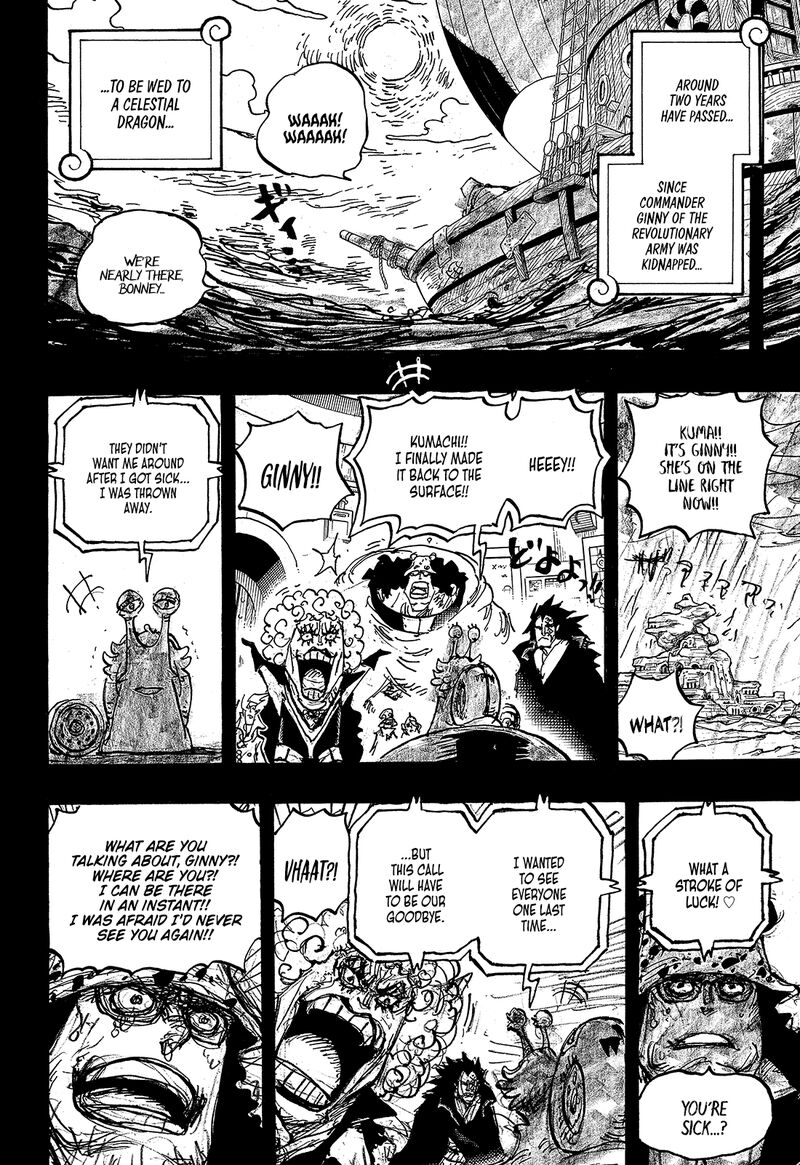 One Piece Chapter 1098 page 4 - Chapter 1098: Bonney's Birth