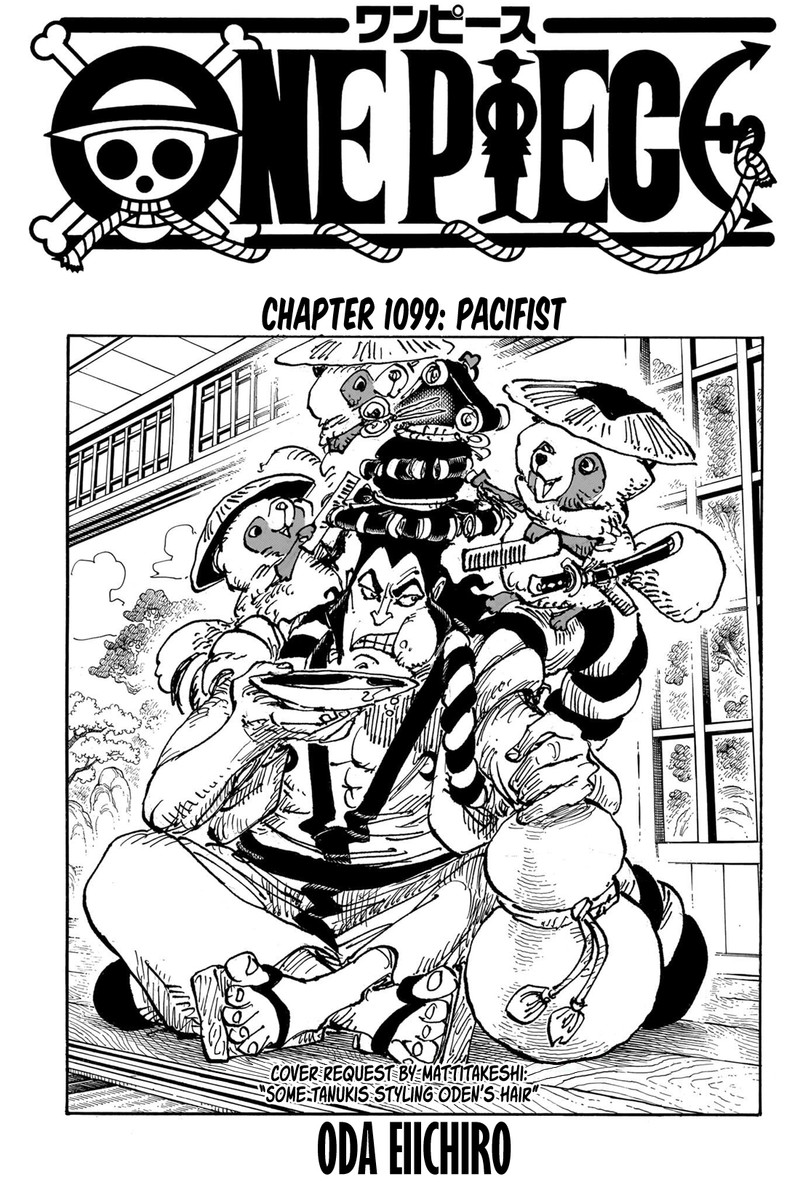 One Piece Chapter 1099 page 1 - Chapter 1099: Pacifist