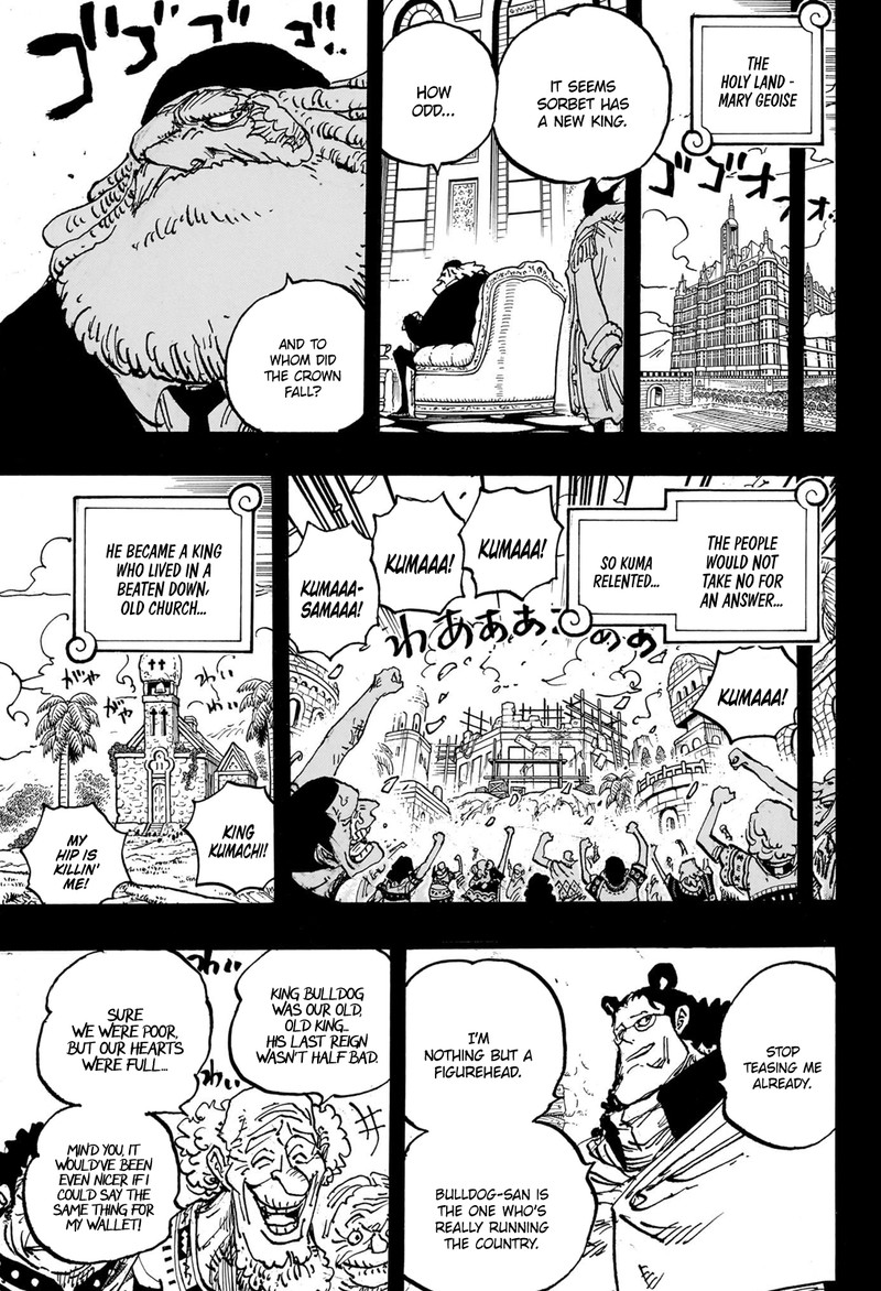 One Piece Chapter 1099 page 4 - Chapter 1099: Pacifist