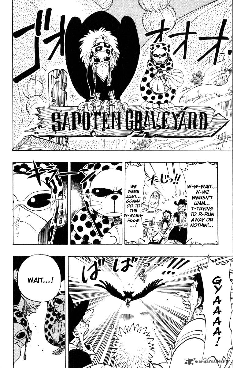One Piece Chapter 110 page 4 - Chapter 110: The Night Isn't Over