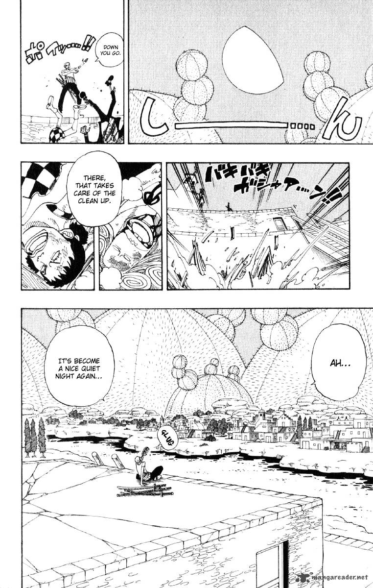 One Piece Chapter 110 page 6 - Chapter 110: The Night Isn't Over