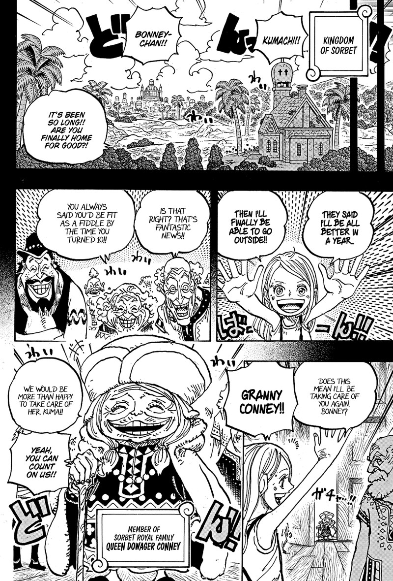 One Piece Chapter 1100 page 12 - Chapter 1100: Thank You, Bonney