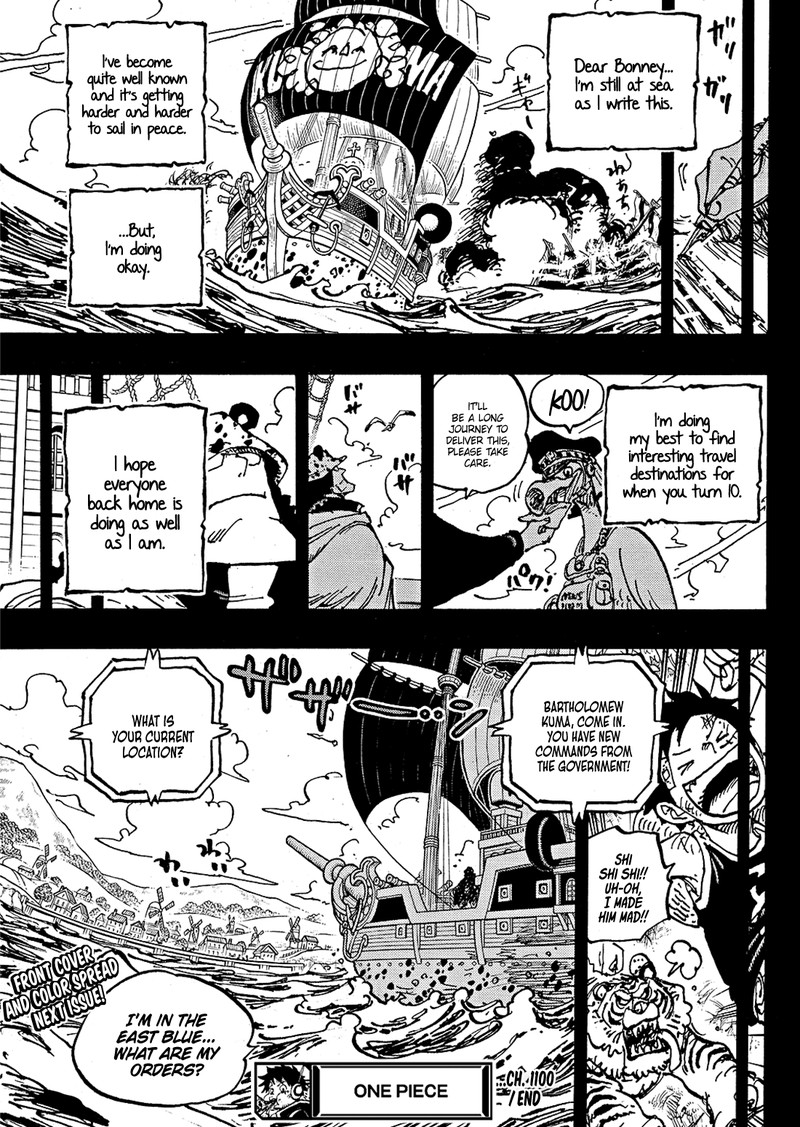 One Piece Chapter 1100 page 17 - Chapter 1100: Thank You, Bonney