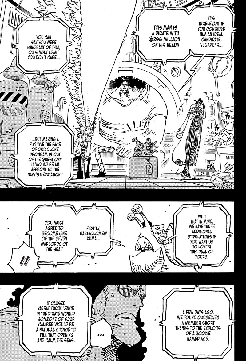 One Piece Chapter 1100 page 3 - Chapter 1100: Thank You, Bonney