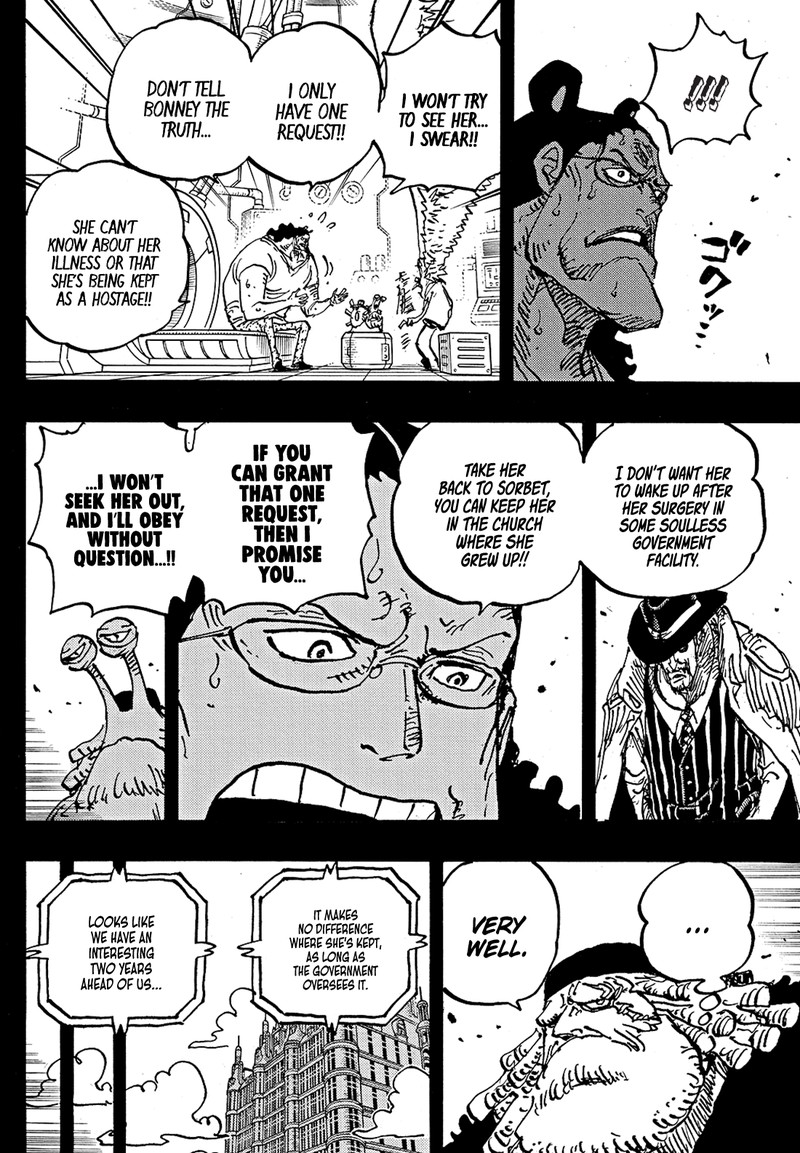 One Piece Chapter 1100 page 8 - Chapter 1100: Thank You, Bonney