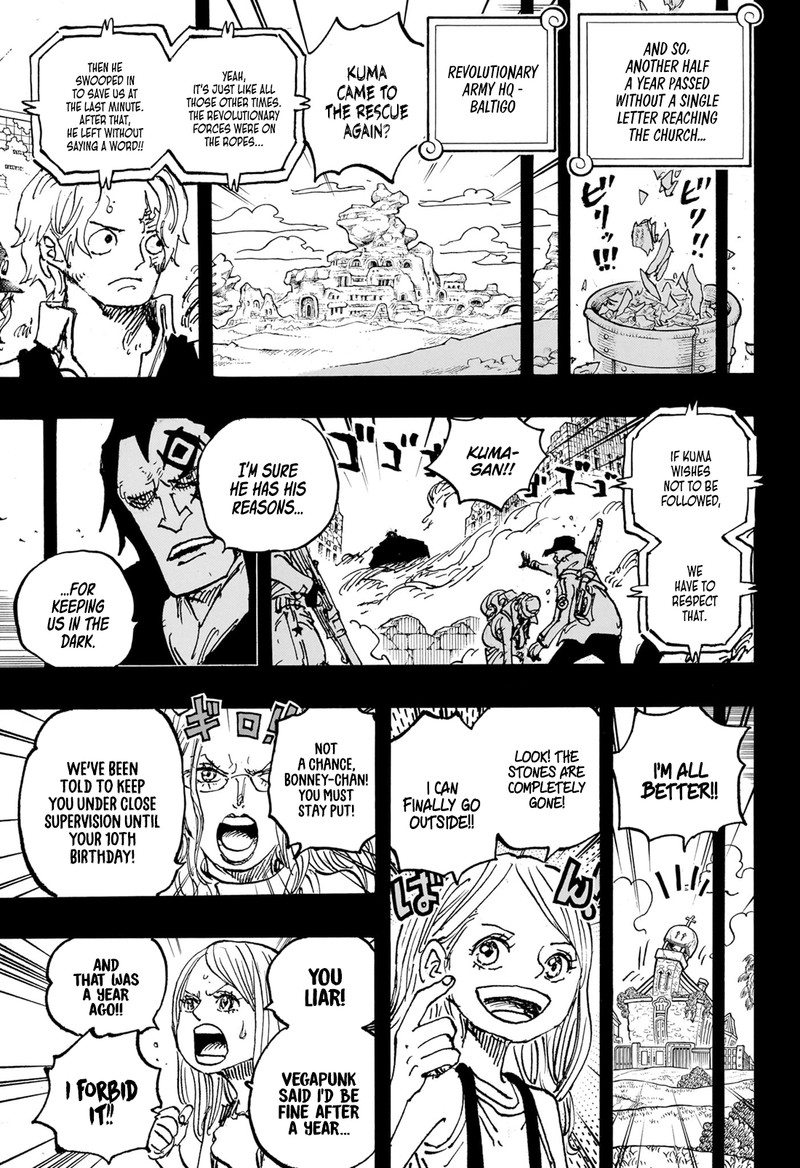 One Piece Chapter 1101 page 13 - Chapter 1101: To Bonney