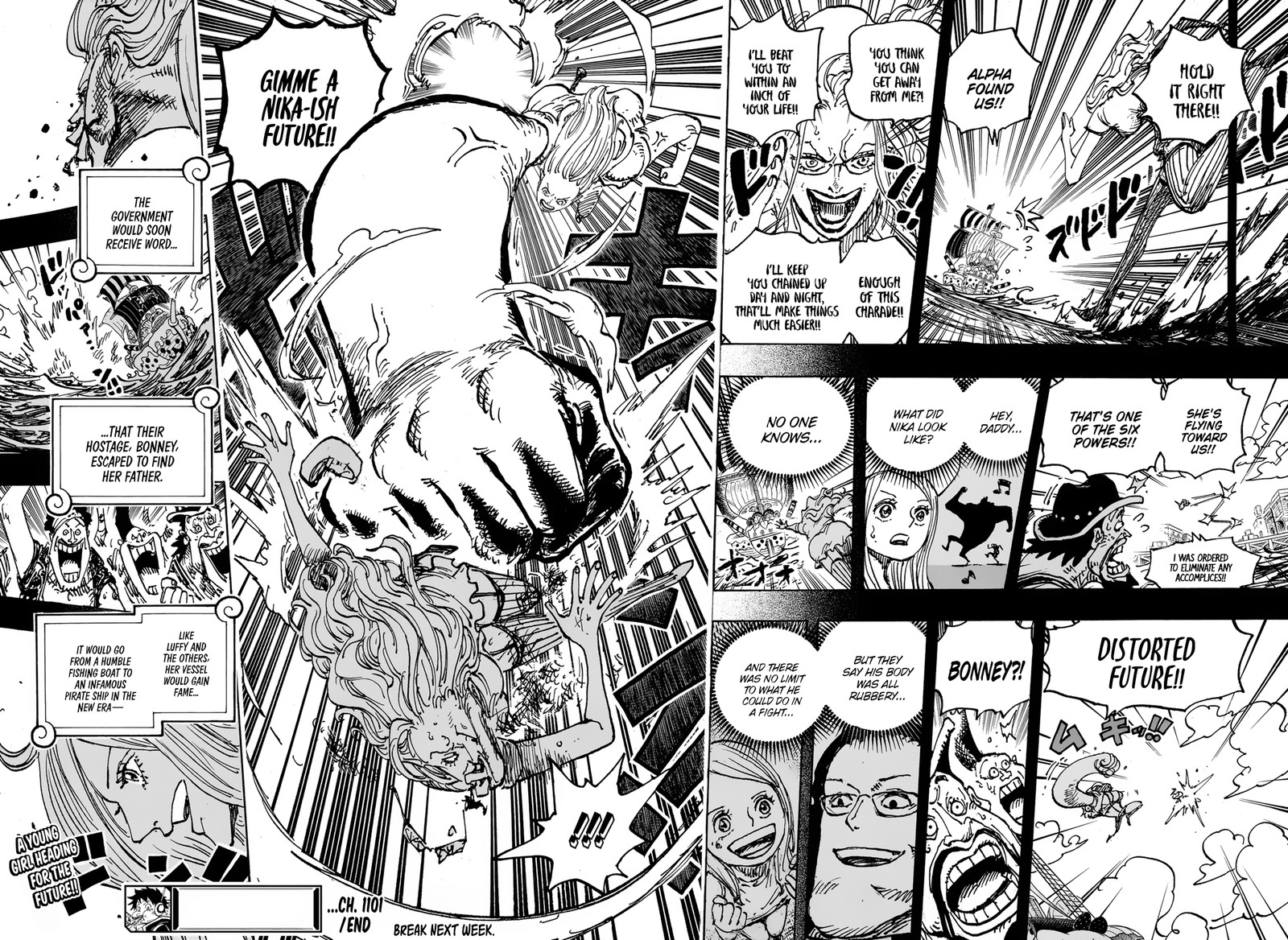 One Piece Chapter 1101 page 16 - Chapter 1101: To Bonney